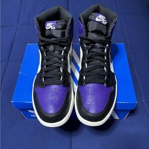 Air Jordan 1 Retro OG High Court Purple 2018 Size 10